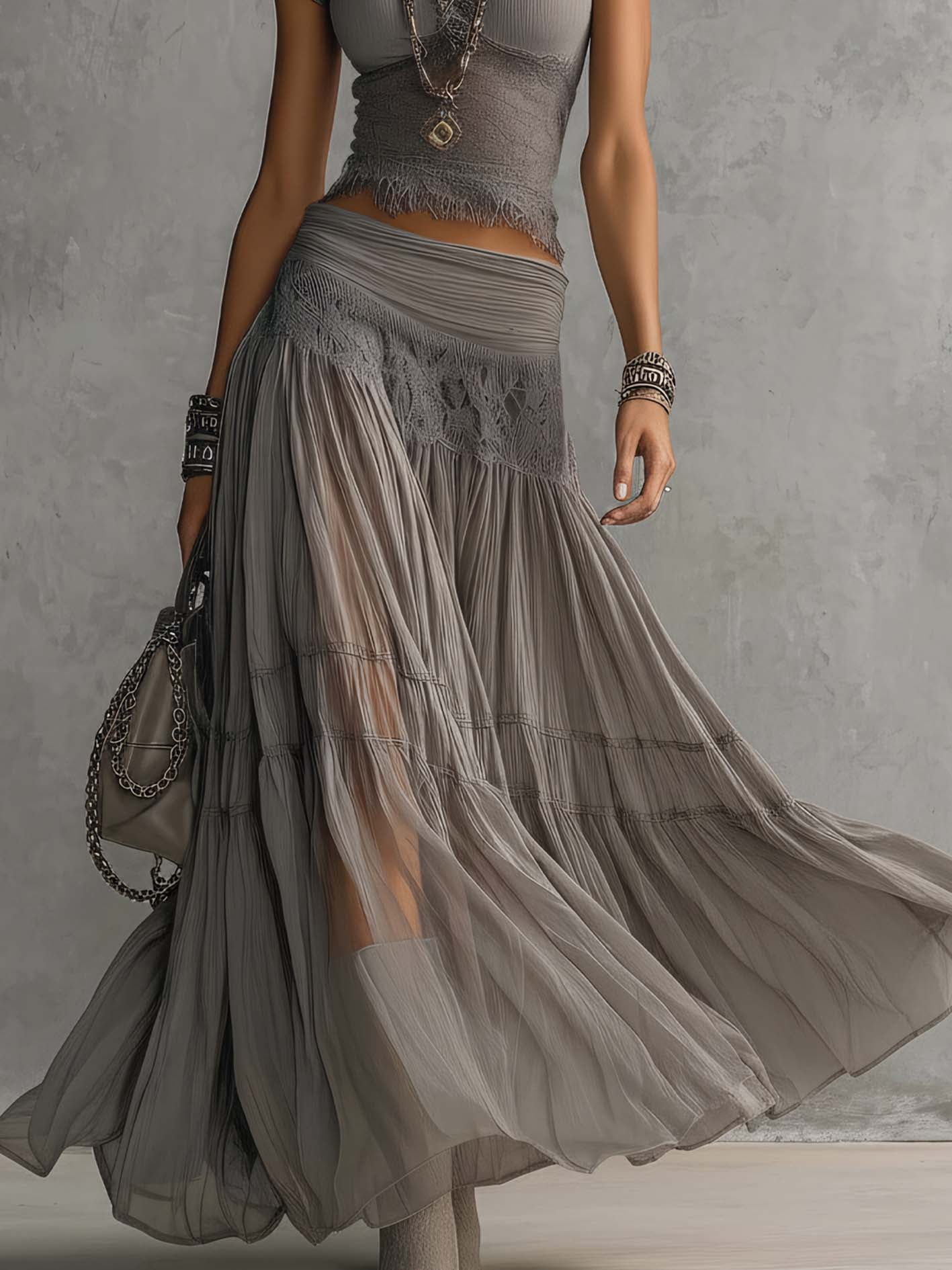 Caterina | Conjunto boho couture de encanto etéreo