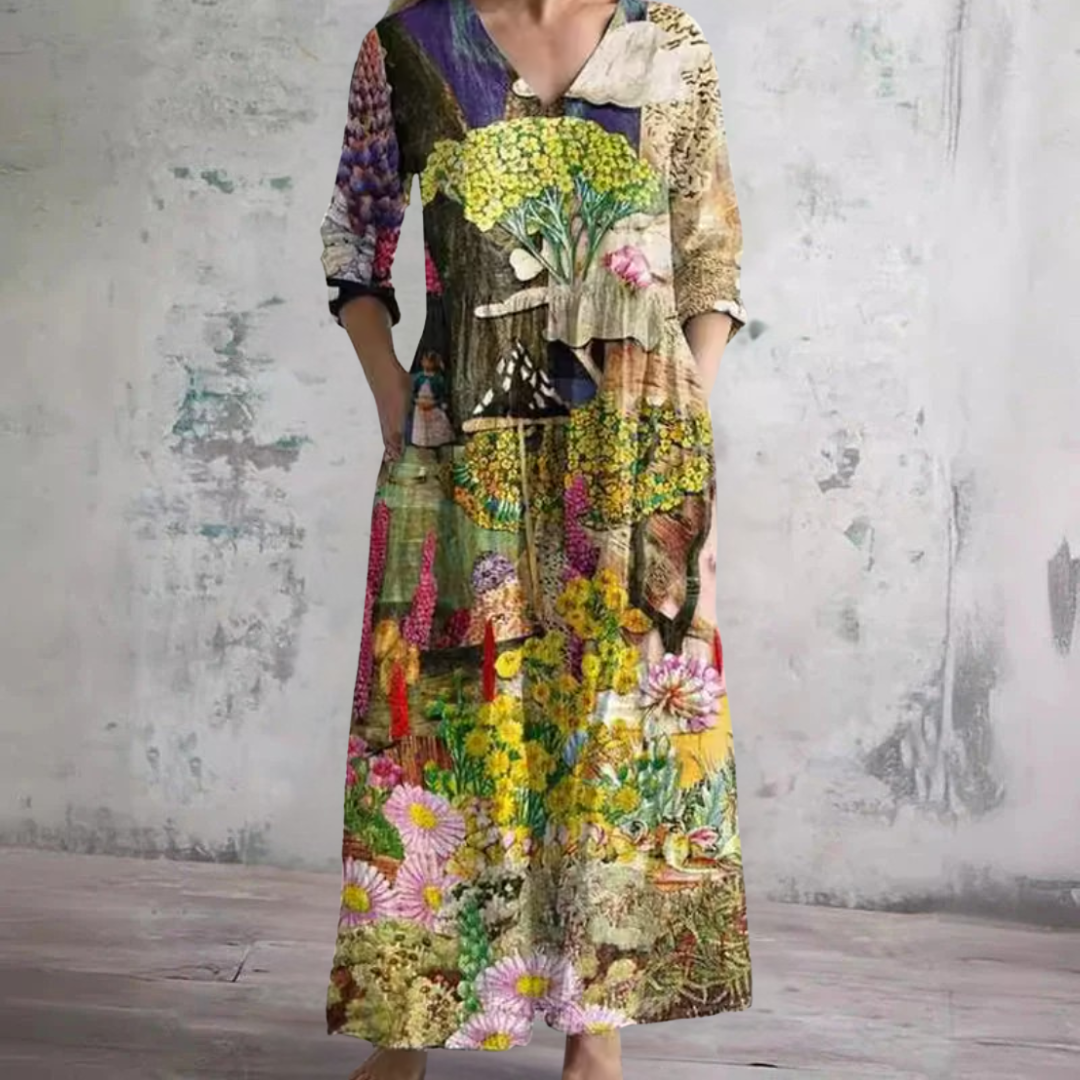 Olda™ | Vestido Floral de Verano