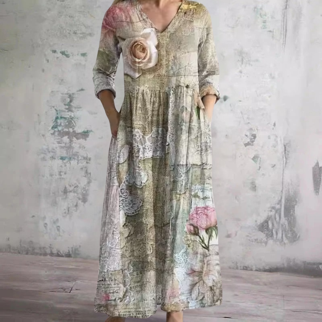 fiona™ | Vestido Floral de Verano