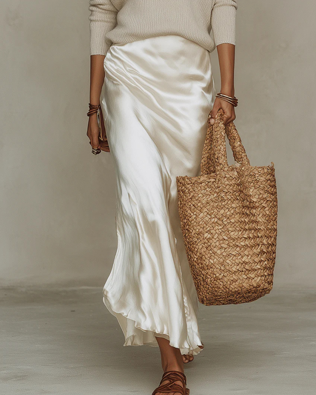 Conjunto de vestido y punto Solène