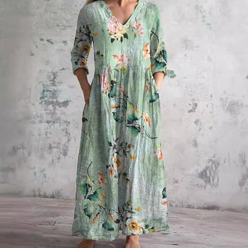 Maya™ | Vestido Floral de Verano