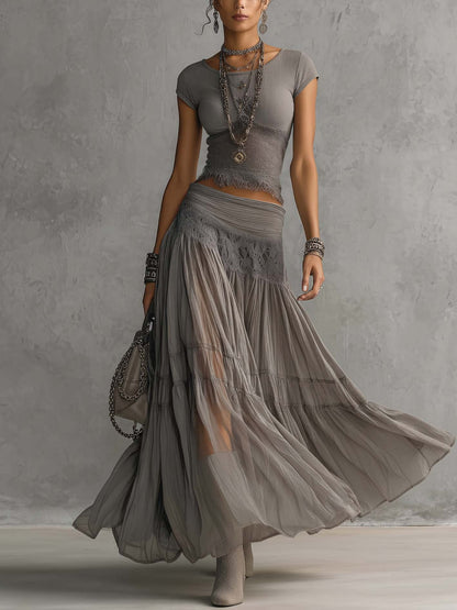Caterina | Conjunto boho couture de encanto etéreo