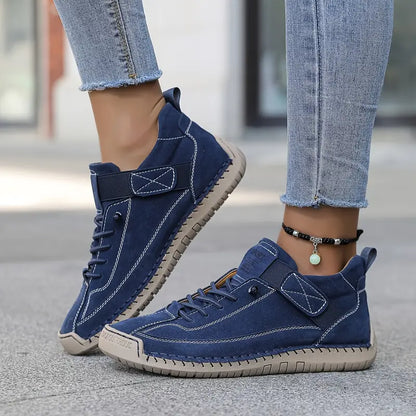 Liora - Zapatillas ortopédicas ligeras con puntera ancha