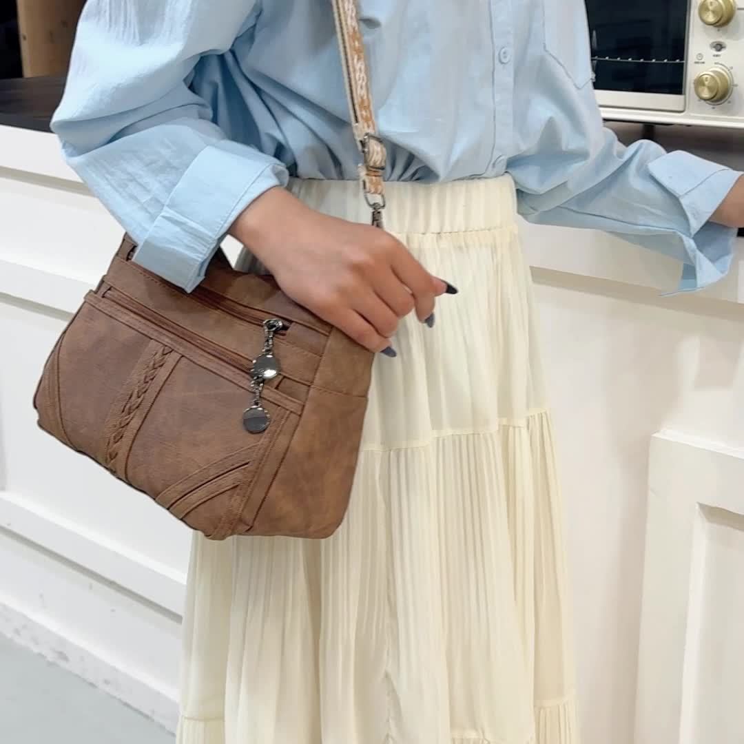 El encanto práctico de Tessa | Bolso de hombro para el día a día