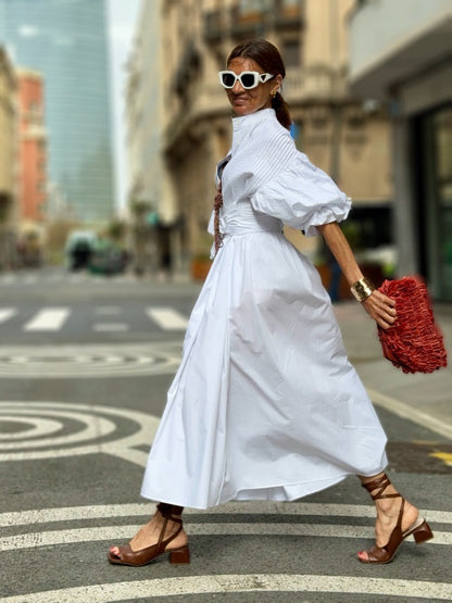 Vestido Phoebe Blanco