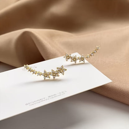 Pendientes atemporales con forma de flor