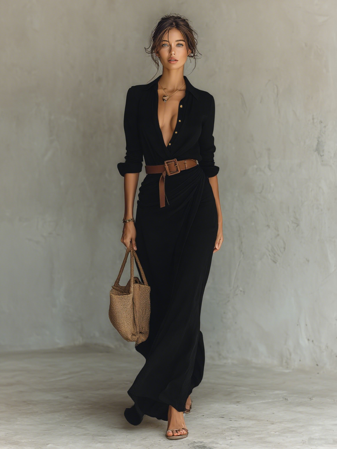 Victoria - Vestido largo casual