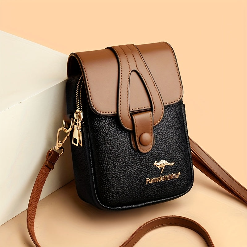 Bolso bandolera compacto de piel Sienna’s Soft Classic