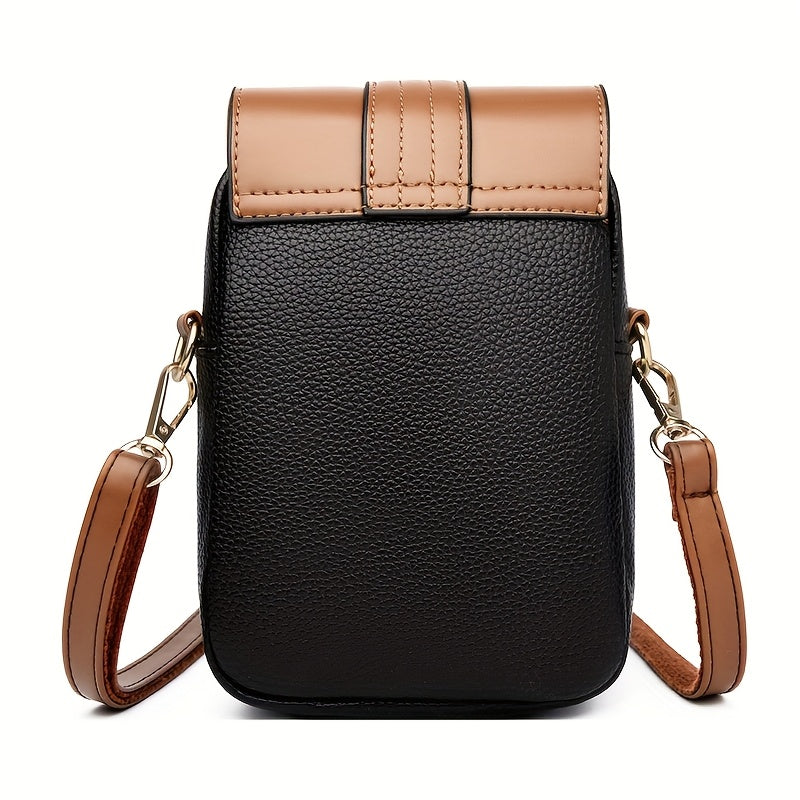 Bolso bandolera compacto de piel Sienna’s Soft Classic