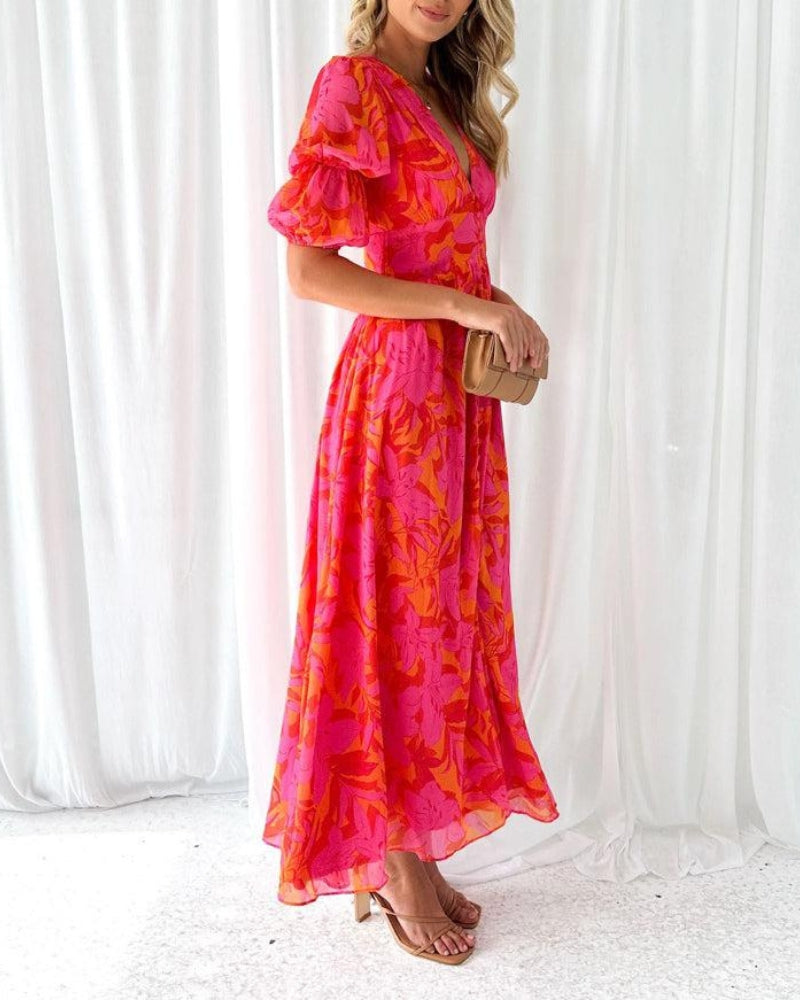 Armonía | Maxi Vestido Brillo Solar