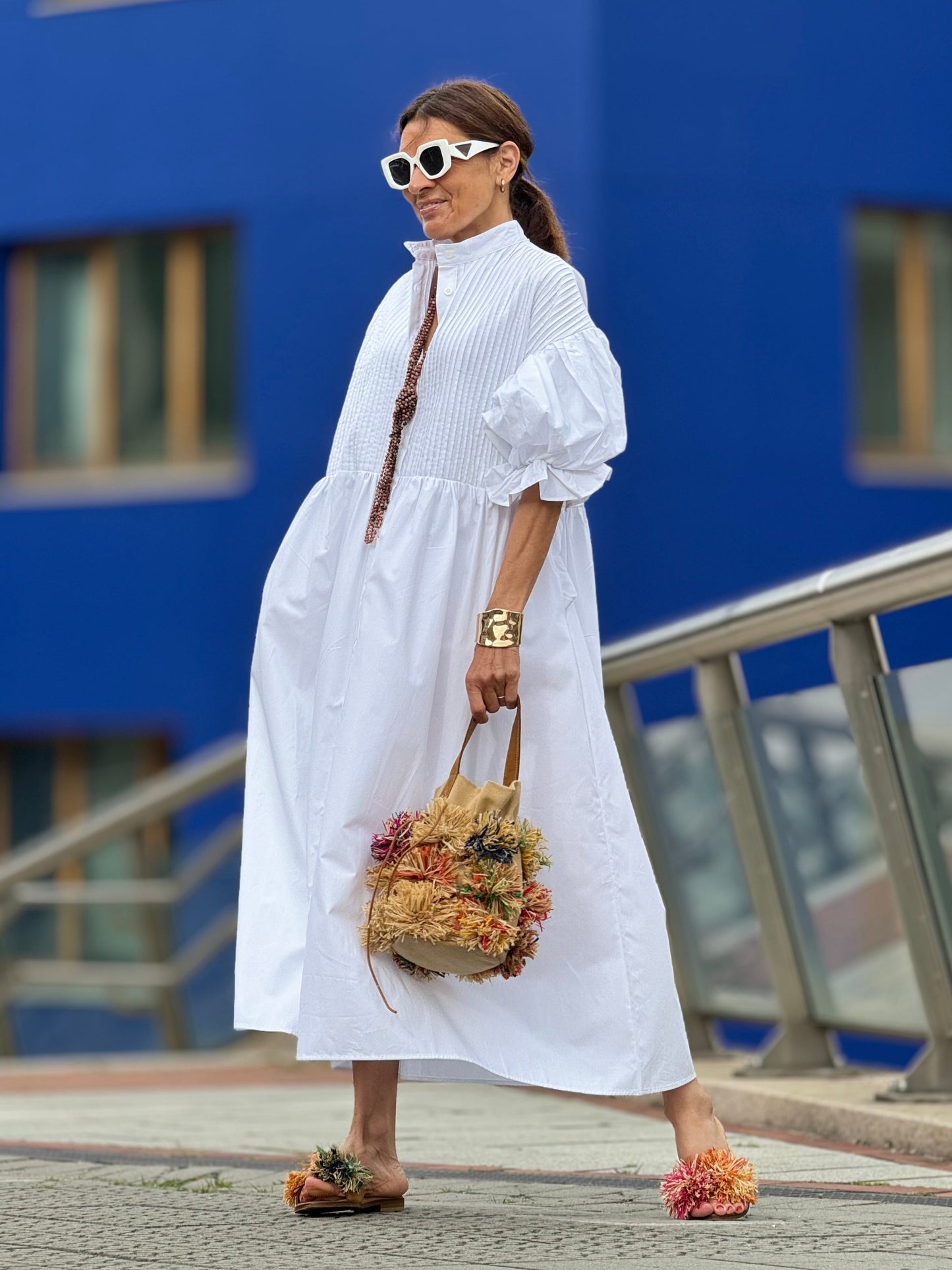 Vestido Phoebe Blanco
