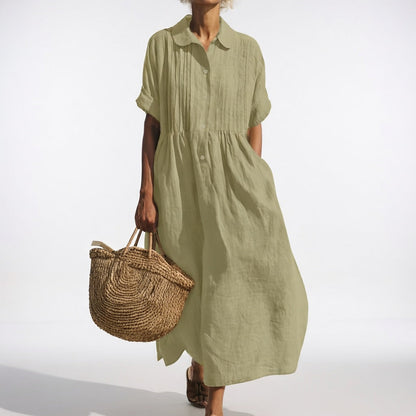 Lysandra | Vestido Camisero Ligero y de Verano