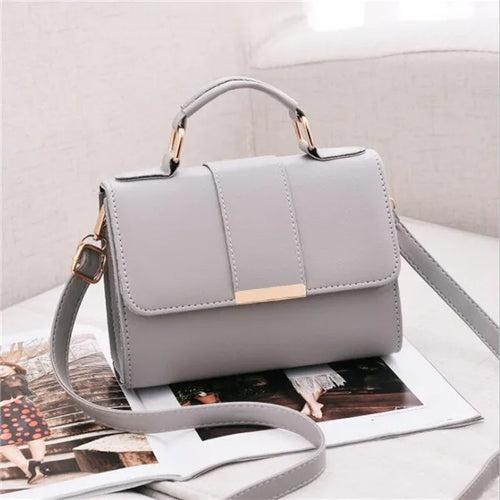 Bolso bandolera retro chic para mujer - Piel sintética de alta calidad