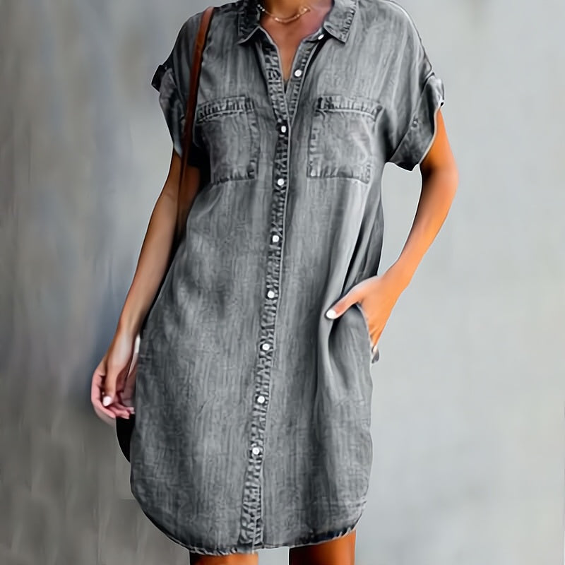 Vestido Camisa Beau con Botones