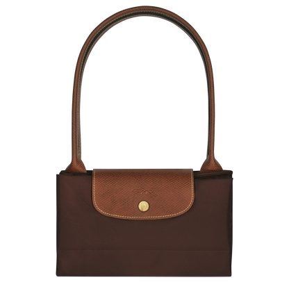 Bolso grande Le Pliage, color ébano