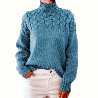 Elena | Suéter de Cuello Alto Cálido