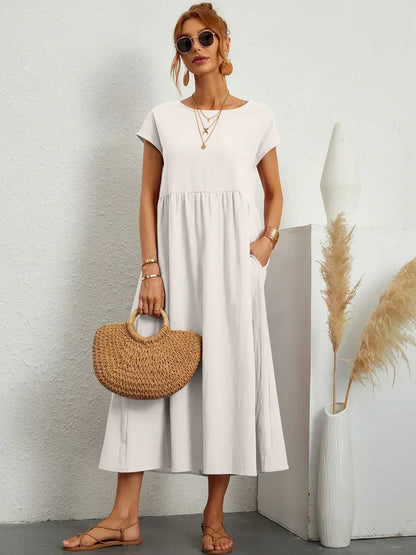 Gabrielle | Vestido midi fluido de elegancia atemporal
