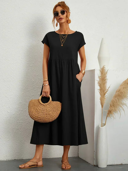 Gabrielle | Vestido midi fluido de elegancia atemporal