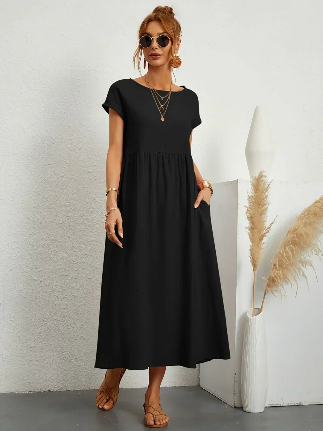 Gabrielle | Vestido midi fluido de elegancia atemporal