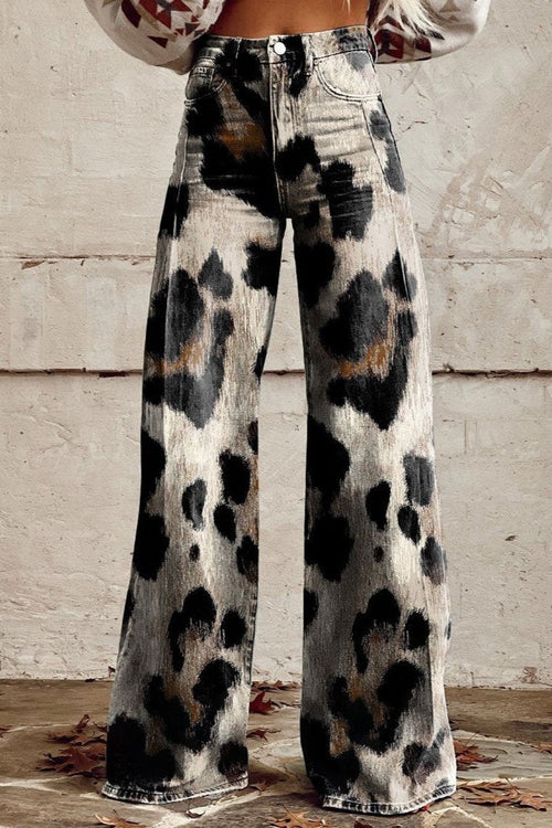 Pantalones Elegantes Bohemios - Guepardo