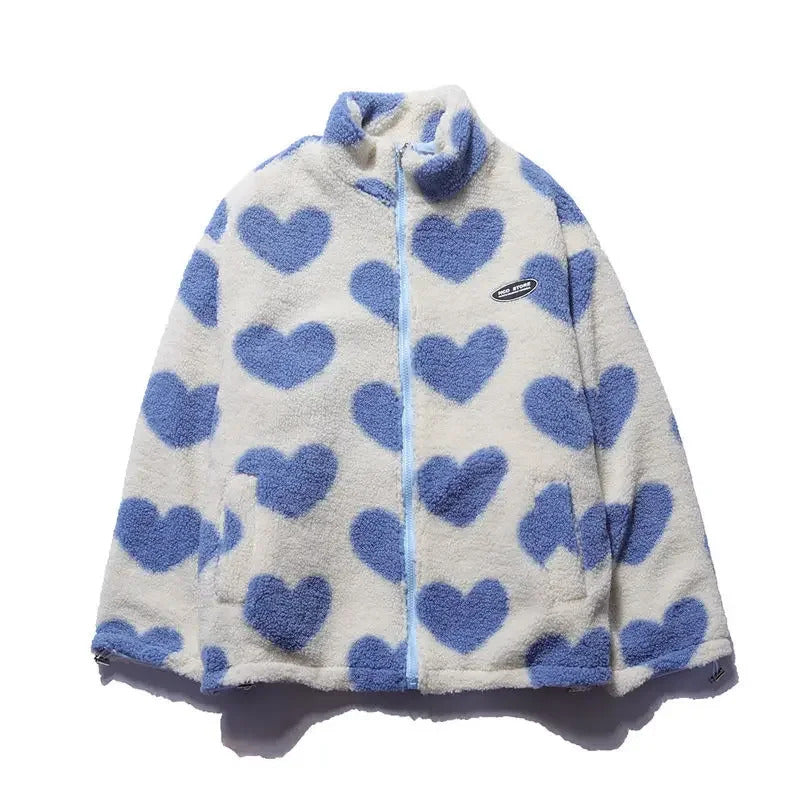 VogelMode - Chaqueta reversible con corazones
