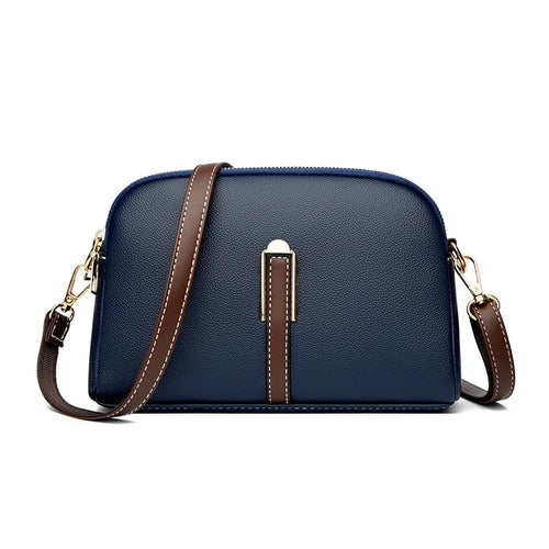 Bolso de hombro de cuero de lujo para mujer