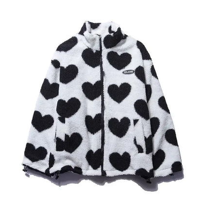 VogelMode - Chaqueta reversible con corazones