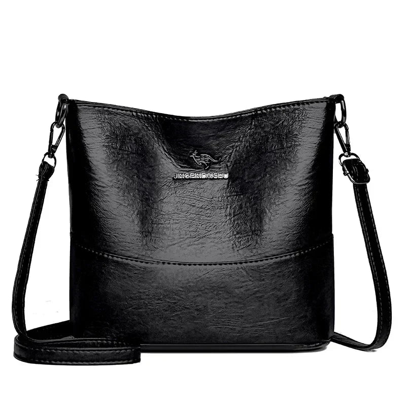 Bolso cruzado de cuero de diseñador