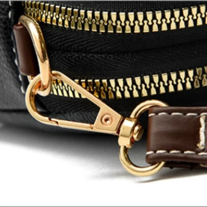 Bolso de hombro de cuero de lujo para mujer