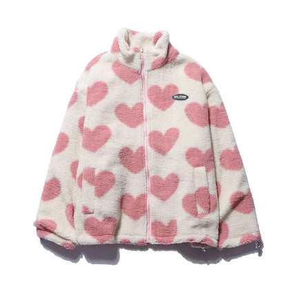 VogelMode - Chaqueta reversible con corazones