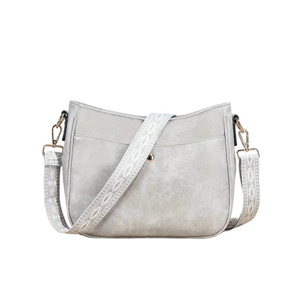 Bolso de hombro de cuero vintage