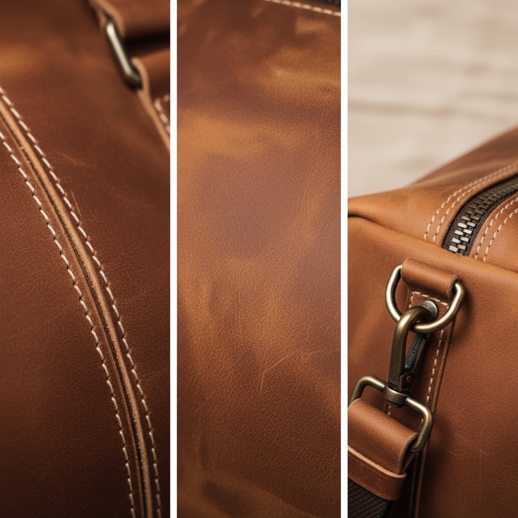 Callahan Bolso de viaje de cuero