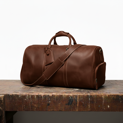 Montgomery Bolso de viaje de cuero