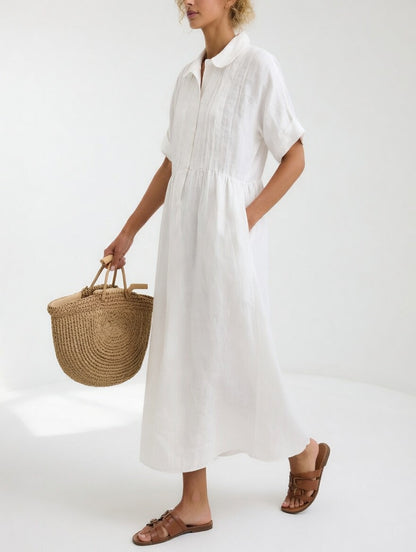 Lysandra | Vestido Camisero Ligero y de Verano