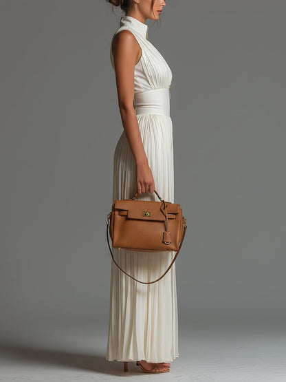Ludovica | Mono plisado elegante de encanto sofisticado