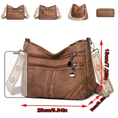 El encanto práctico de Tessa | Bolso de hombro para el día a día