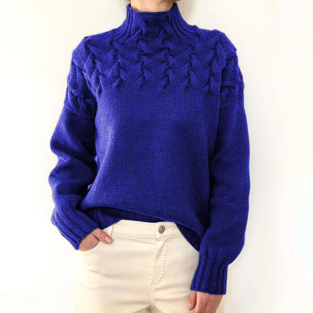 Elena | Suéter de Cuello Alto Cálido