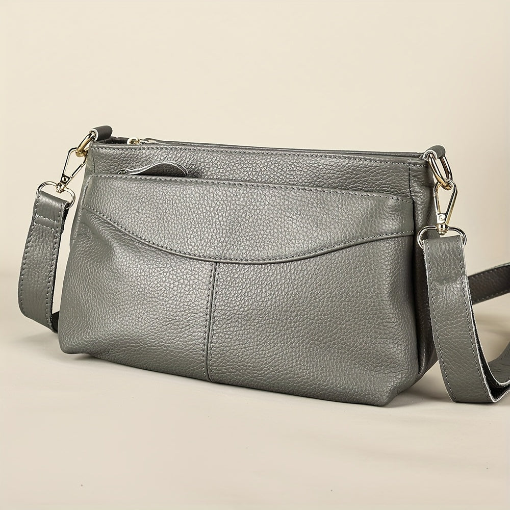 El estilo diario de Rina | Bolso bandolera con diseño de guijarros