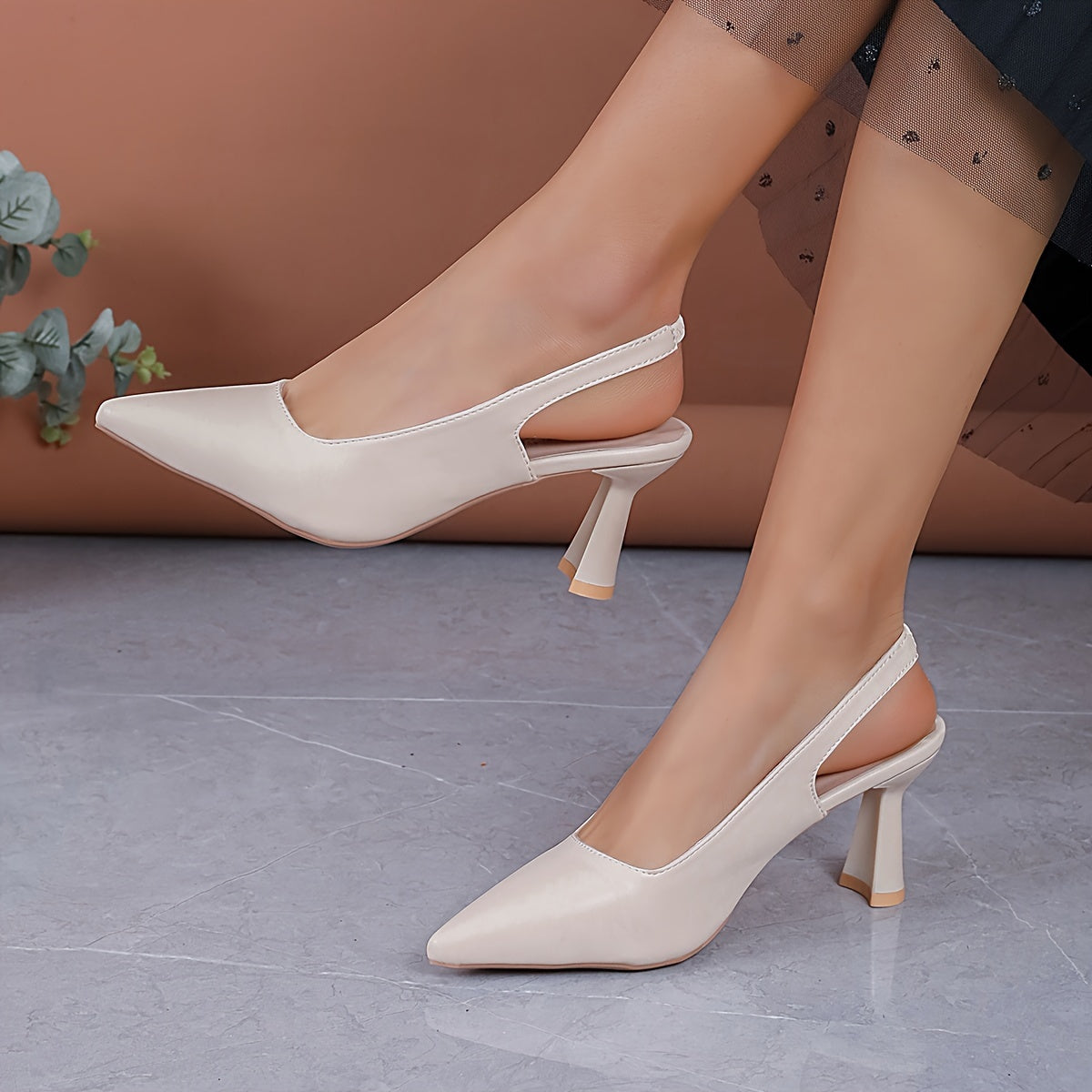 Sophia™ | Elegantes Tacones Slingback