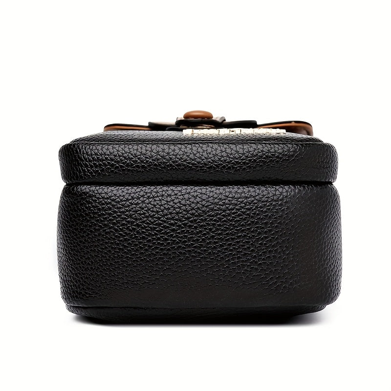 Bolso bandolera compacto de piel Sienna’s Soft Classic