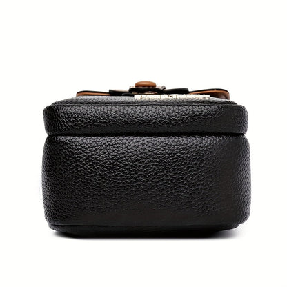 Bolso bandolera compacto de piel Sienna’s Soft Classic