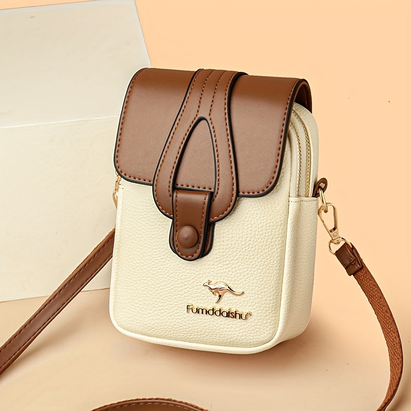 Bolso bandolera compacto de piel Sienna’s Soft Classic