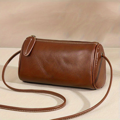 La elegancia pulida de Camille | Bolso de hombro de piel