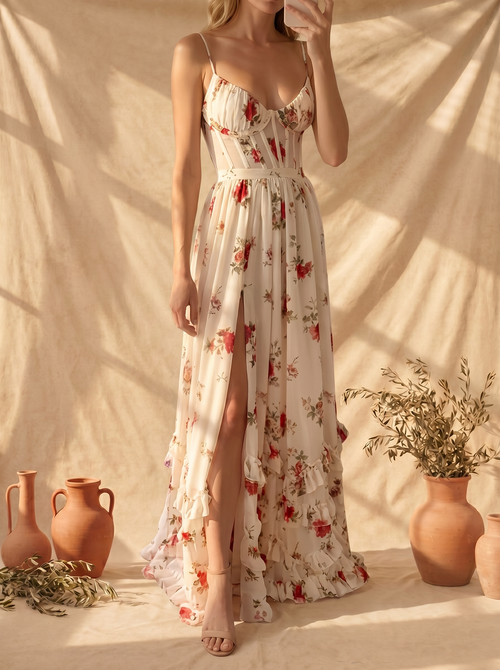 Scarlett | Vestido Floral Romántico
