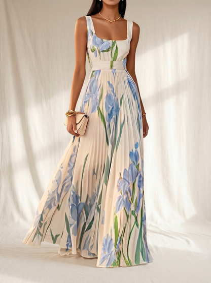 Oriah | Vestido Maxi A-Line Floral