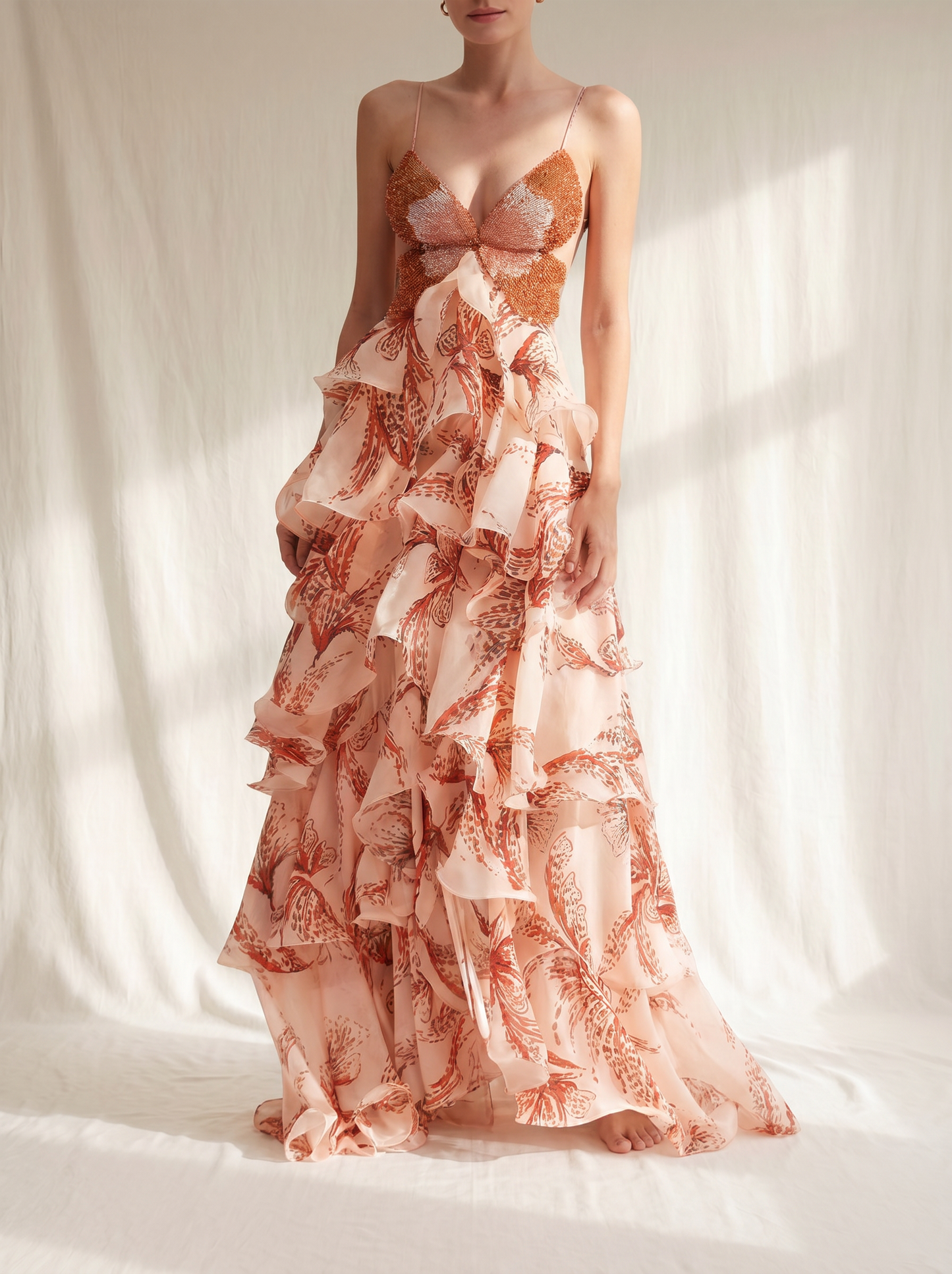Medina | Vestido Maxi Papillon Signature