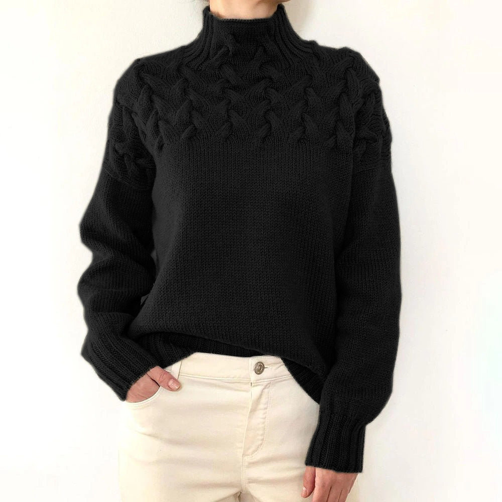 Elena | Suéter de Cuello Alto Cálido